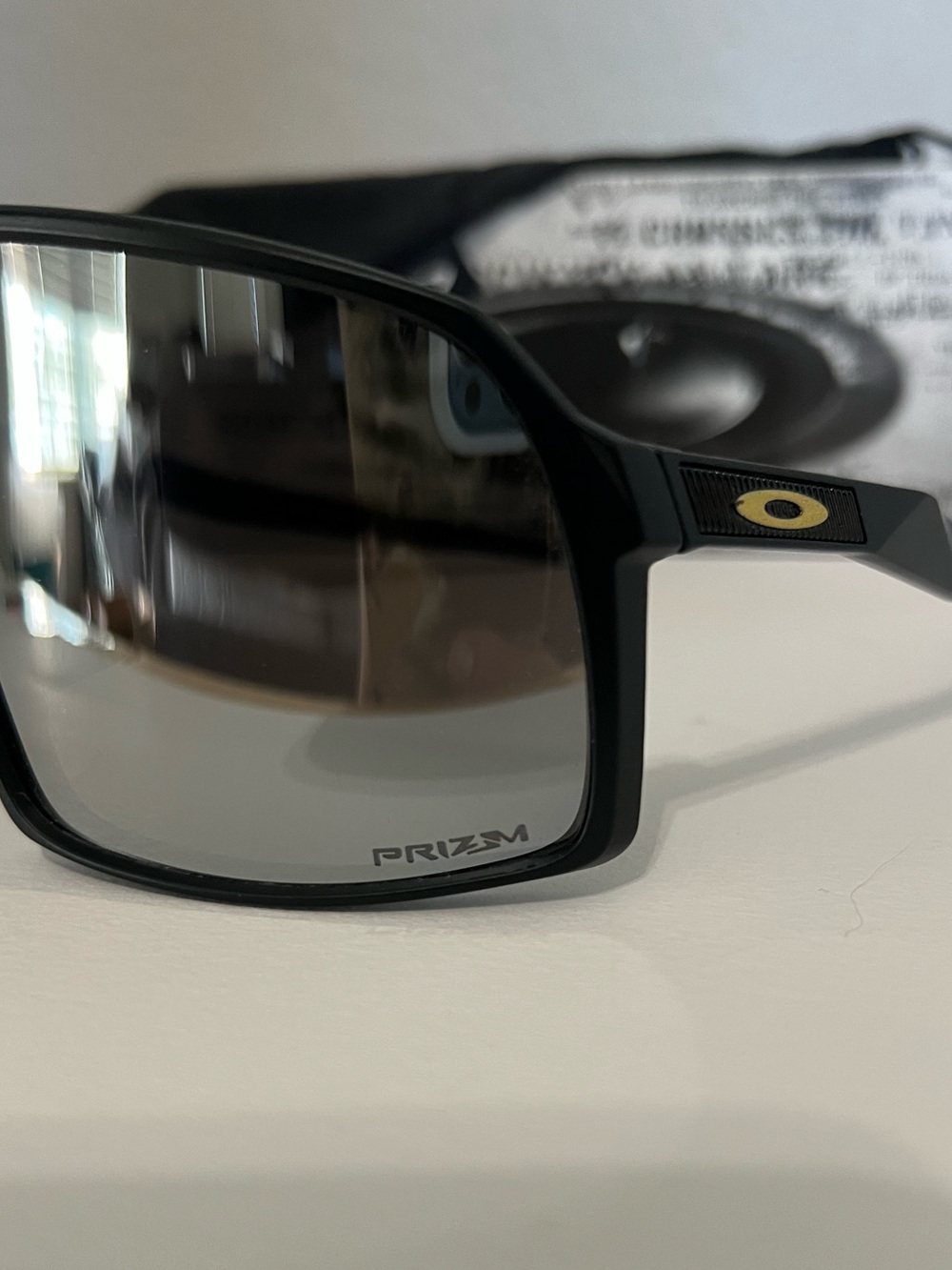 Oakley Sutro Chrome Iridium Sunglasses - Picture 9 of 9